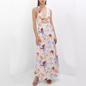 Italian Love Maxi Dress - Abstract Resort